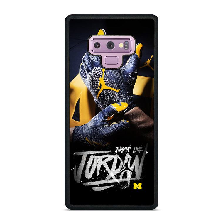 UNIVERSITY OF MICHIGAN AIR JORDAN Samsung Galaxy Note 9 Case