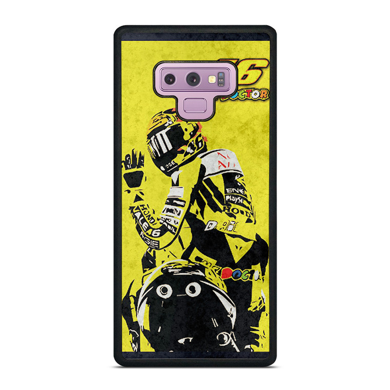 VALENTINO ROSSI THE DOCTOR 46 MOTOGP LEGEND Samsung Galaxy Note 9 Case