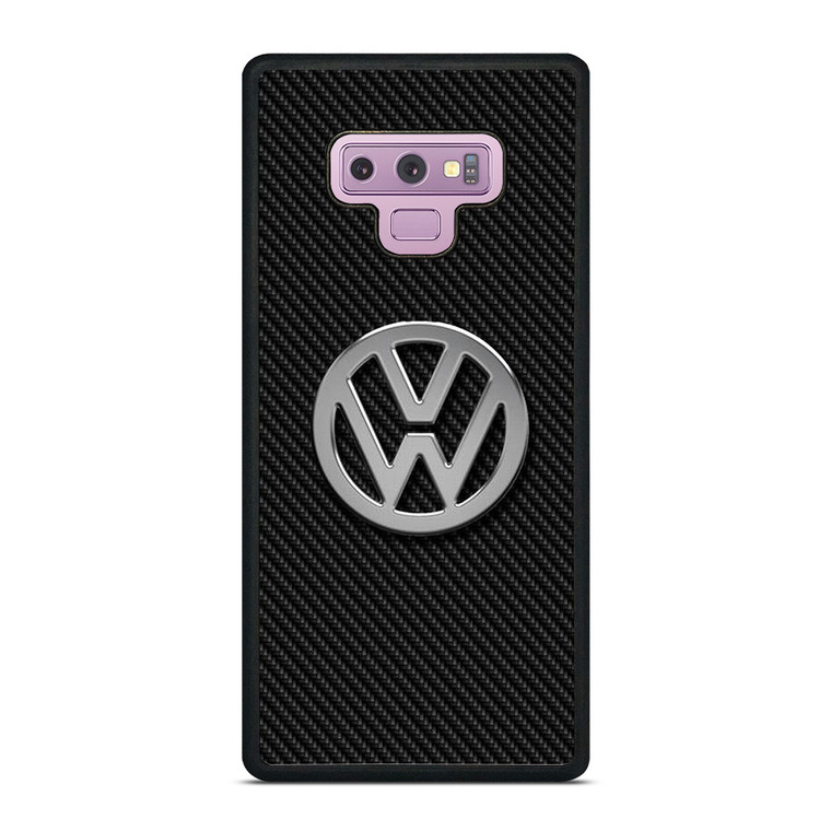 VW VOLKSWAGEN LOGO CARBON Samsung Galaxy Note 9 Case