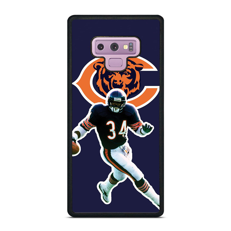 WALTER PAYTON CHICAGO BEARS Samsung Galaxy Note 9 Case