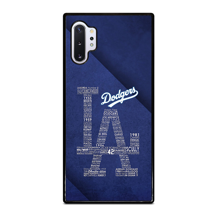 LA DODGERS BASEBALL TEAM LOS ANGELES Samsung Galaxy Note 10 Plus Case