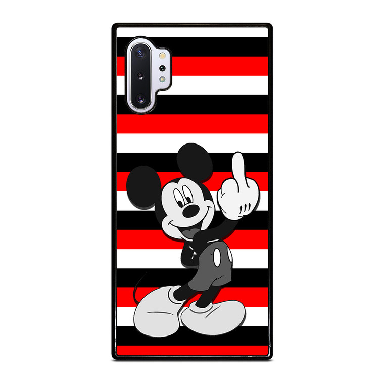 MICKEY MOUSE DISNEY MIDDLE FINGER Samsung Galaxy Note 10 Plus Case