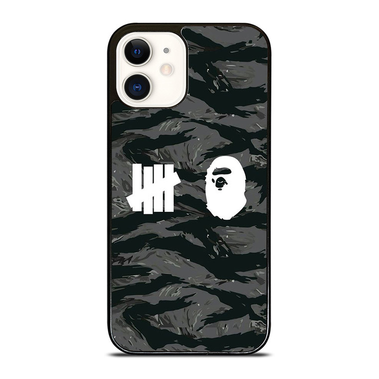 UNDEFEATED BAPE LOGO CAMO iPhone 12 Case