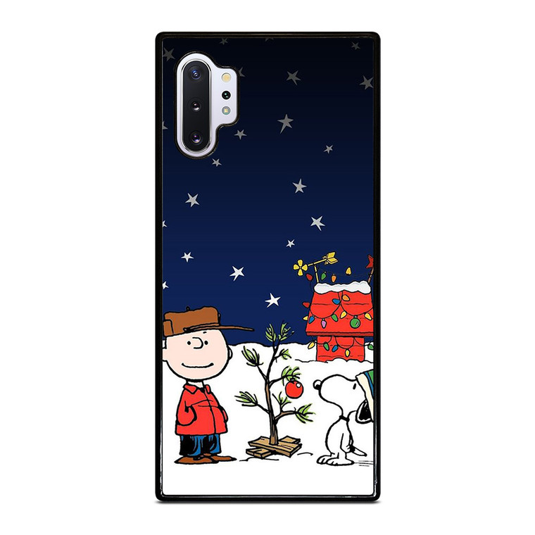 SNOOPY AND CHARLIE BROWN SNOW THE PEANUTS Samsung Galaxy Note 10 Plus Case