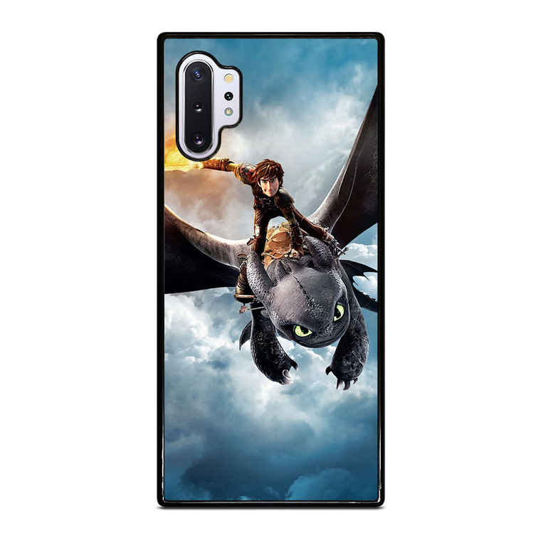 TOOTHLESS AND HICCUP TRAIN YOUR DRAGON Samsung Galaxy Note 10 Plus Case