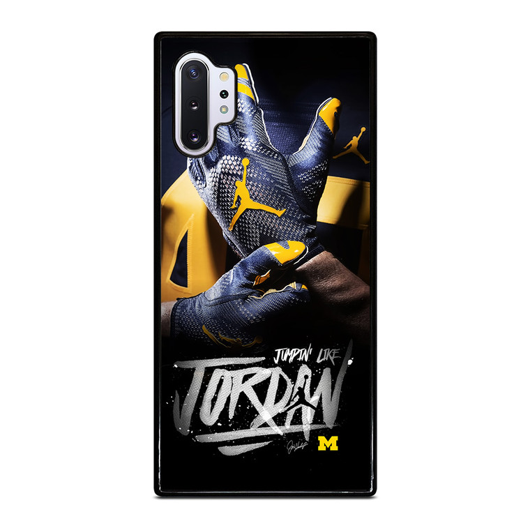 UNIVERSITY OF MICHIGAN AIR JORDAN Samsung Galaxy Note 10 Plus Case