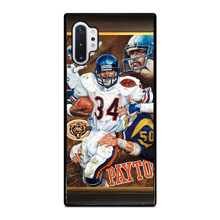 WALTER PAYTON FOOTBALL CHICAGO BEARS Samsung Galaxy Note 10 Plus Case