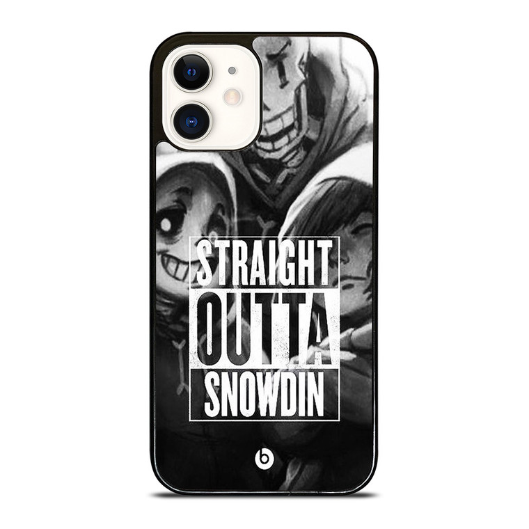 UNDERTALE STRAIGHT OUTTA SNOWDIN iPhone 12 Case UNDERTALE STRAIGHT OUTTA SNOWDIN iPhone 12 Case