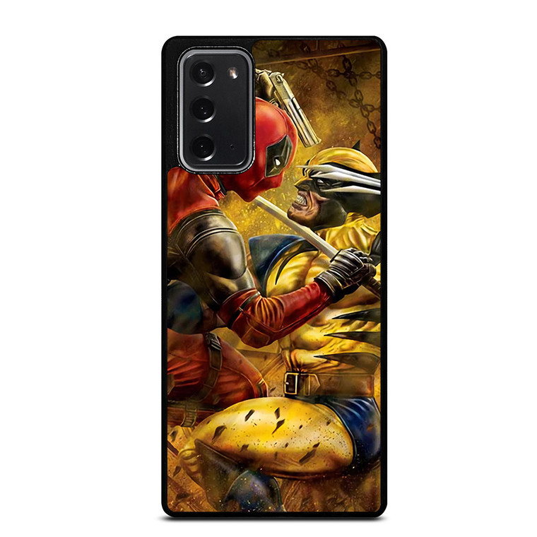 DEADPOOL VS WOLVERINE MARVEL Samsung Galaxy Note 20 Case