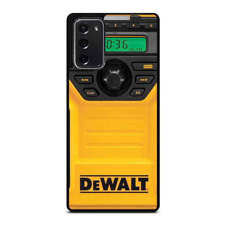 DEWALT RADIO LOGO Samsung Galaxy Note 20 Case