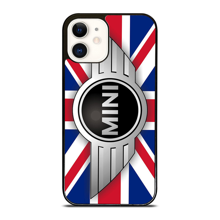 UNION JACK BLUE MINI COPER LOGO iPhone 12 Case