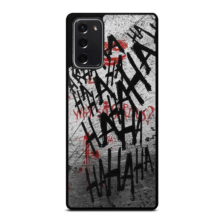 JOKER WHY SO SERIOUS HAHAHA Samsung Galaxy Note 20 Case