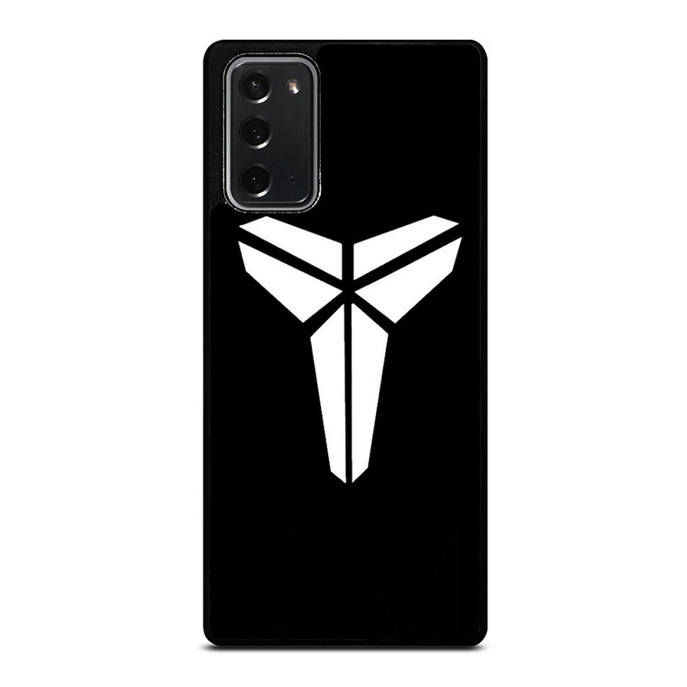 KOBE BLACK MAMBA LOGO BLACK Samsung Galaxy Note 20 Case