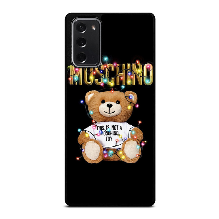MOSCHINO BEAR IS NOT A TOY Samsung Galaxy Note 20 Case