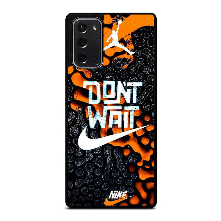 NIKE AIR JORDAN DON'T WAIT Samsung Galaxy Note 20 Case