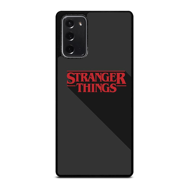 STRANGER THINGS LOGO ICON Samsung Galaxy Note 20 Case