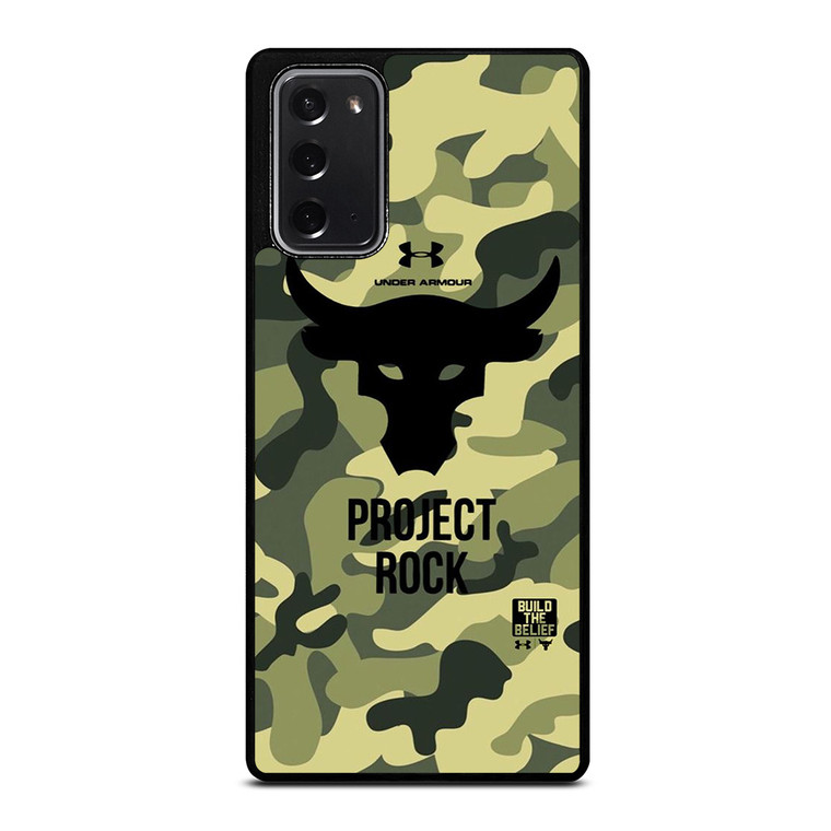 UNDER ARMOUR PROJECT ROCK CAMO Samsung Galaxy Note 20 Case