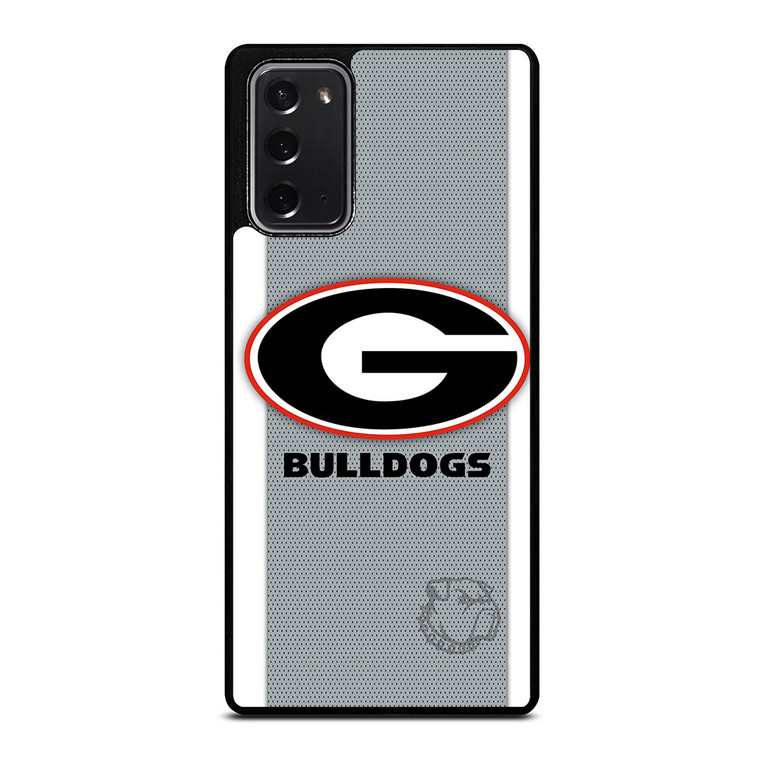UNIVERSITY GEORGIA BULLDOGS FOOTBALL LOGO Samsung Galaxy Note 20 Case