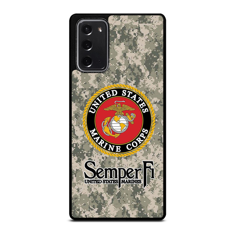 USMC US MARINE CORPS SEMPER Samsung Galaxy Note 20 Case USMC US MARINE CORPS SEMPER Samsung Galaxy Note 20 Case