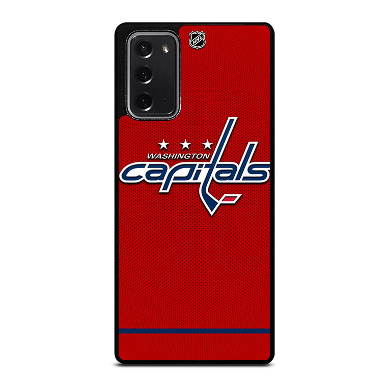 WASHINGTON CAPITALS LOGO NHL HOCKEY TEAM Samsung Galaxy Note 20 Case