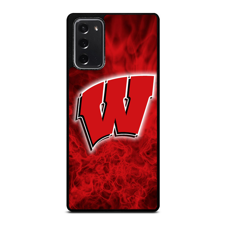 WISCONSIN BADGER LOGO Samsung Galaxy Note 20 Case WISCONSIN BADGER LOGO Samsung Galaxy Note 20 Case