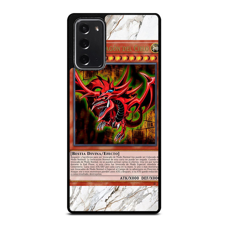 YU GI OH CARD SLIFER DRAGON Samsung Galaxy Note 20 Case YU GI OH CARD SLIFER DRAGON Samsung Galaxy Note 20 Case