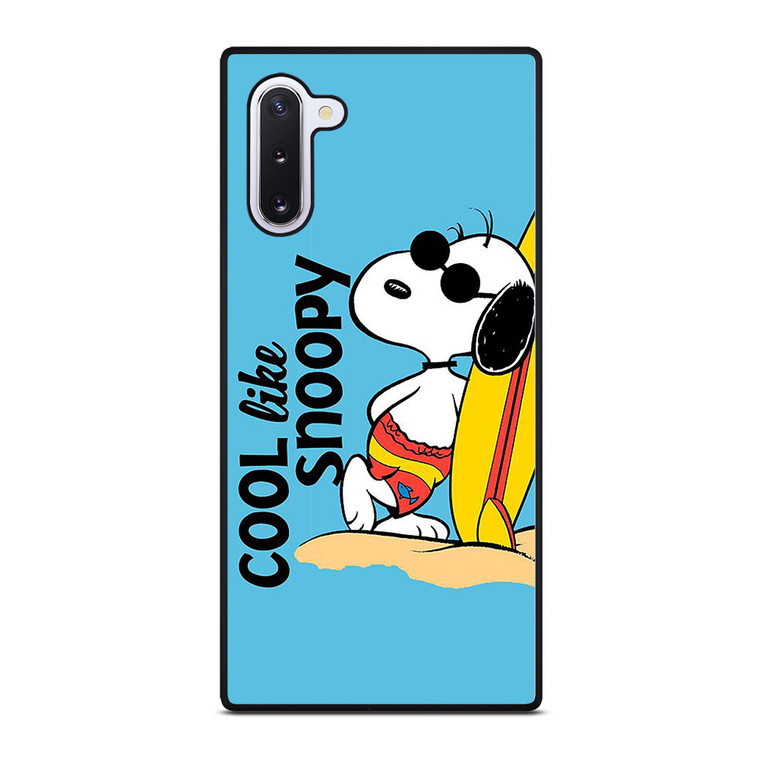 COOL LIKE SNOOPY THE PEANUTS Samsung Galaxy Note 10 Case