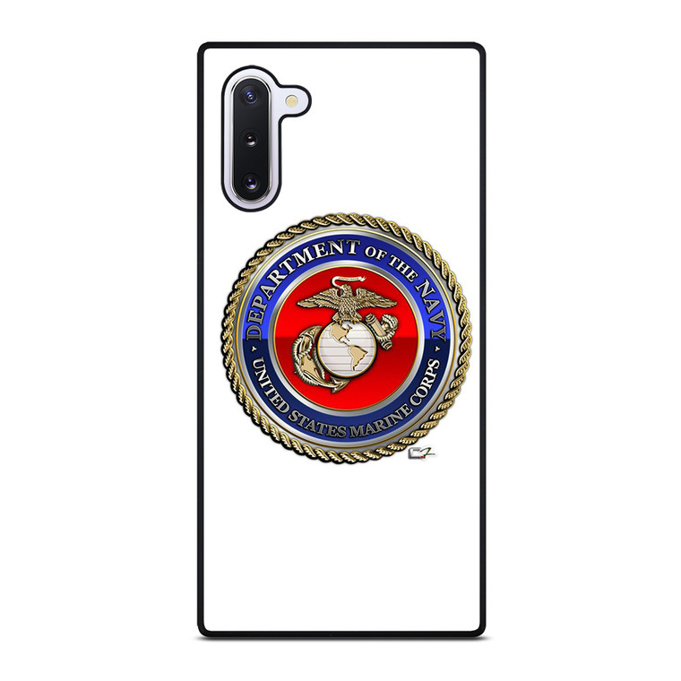 DEPARTMENT OF NAVY USMC MARINE COPRS Samsung Galaxy Note 10 Case