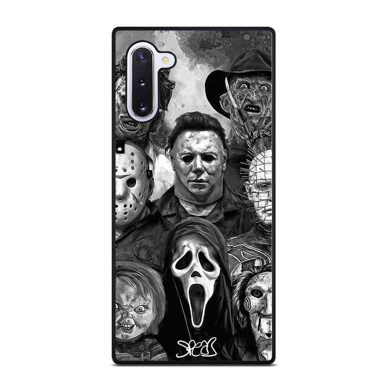 HORROR MOVIES CHARACTERS Samsung Galaxy Note 10 Case