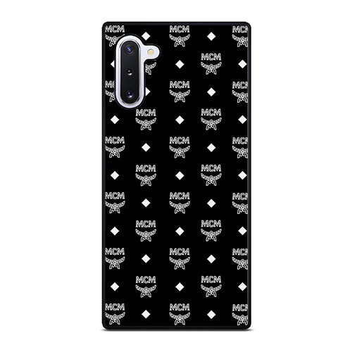 MCM WORLDWIDE ICON BLACK Samsung Galaxy Note 10 Case
