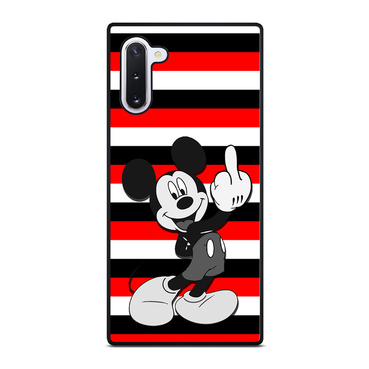 MICKEY MOUSE DISNEY MIDDLE FINGER Samsung Galaxy Note 10 Case