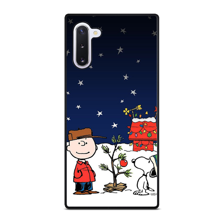 SNOOPY AND CHARLIE BROWN SNOW THE PEANUTS Samsung Galaxy Note 10 Case