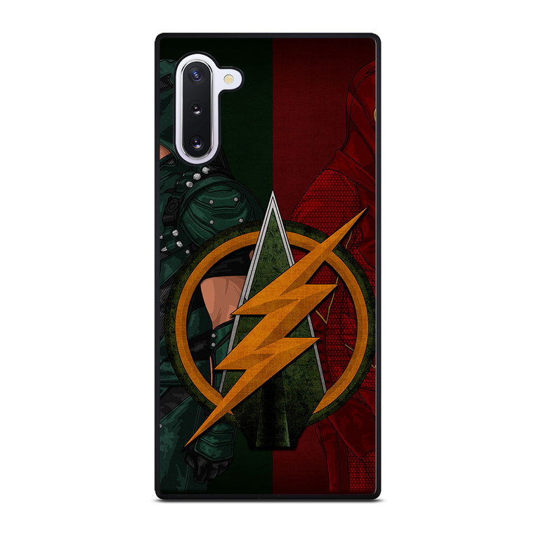 THE FLASH GREEN ARROW LOGO DC Samsung Galaxy Note 10 Case