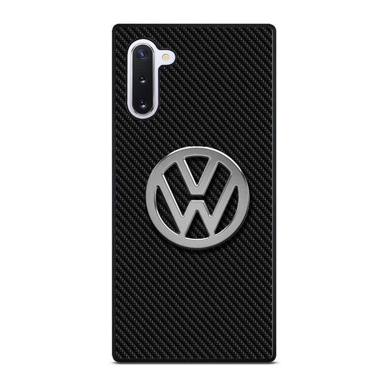 VW VOLKSWAGEN LOGO CARBON Samsung Galaxy Note 10 Case