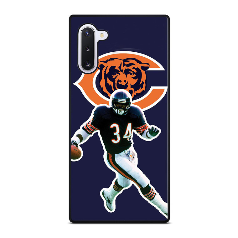 WALTER PAYTON CHICAGO BEARS Samsung Galaxy Note 10 Case