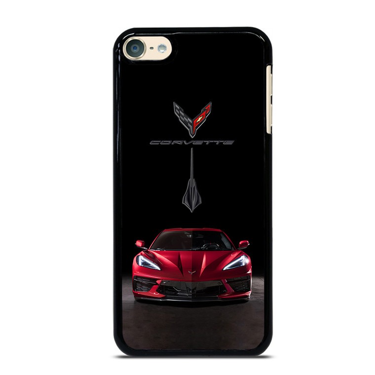 CORVETTE STINGRAY C8 RED CAR iPod Touch 6 Case