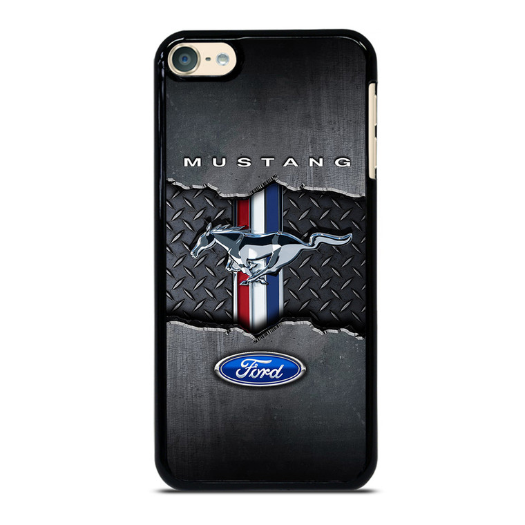 FORD MUSTANG METAL LOGO EMBLEM iPod Touch 6 Case