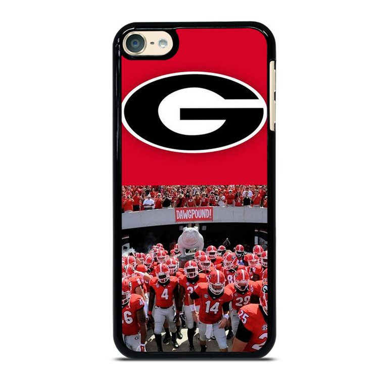 GEORGIA BULDOGS FOOTBALL TEAM iPod Touch 6 Case