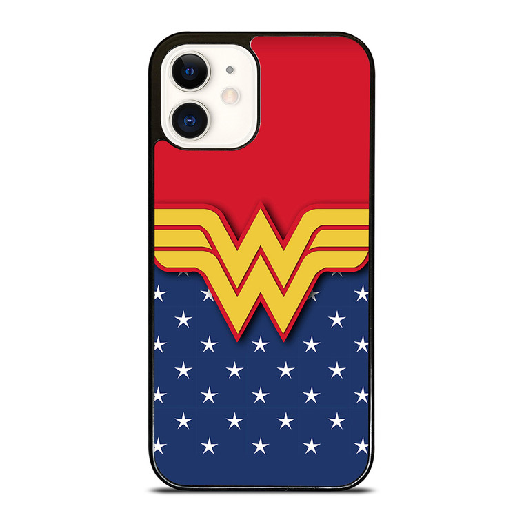 WONDER WOMAN LOGO iPhone 12 Case WONDER WOMAN LOGO iPhone 12 Case