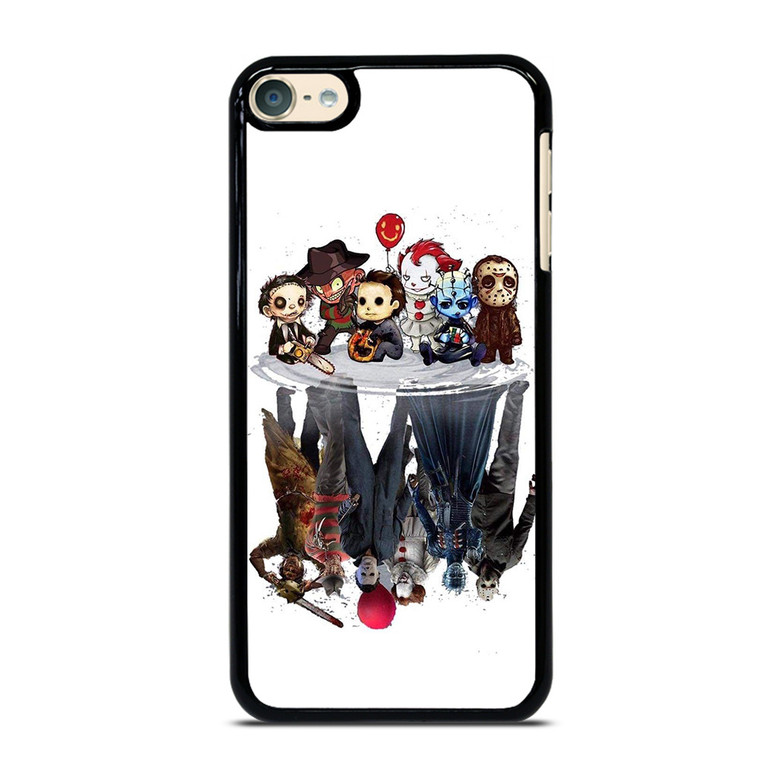 HORROR MOVIES FUNNY CHARACTERS iPod Touch 6 Case