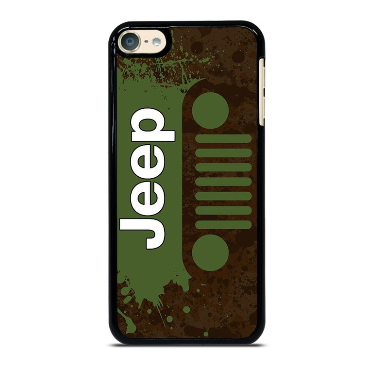 JEEP WRANGLER LOGO GREEN iPod Touch 6 Case