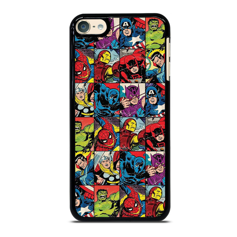 MARVEL SUPERHEROES CLASSIC COMIC iPod Touch 6 Case