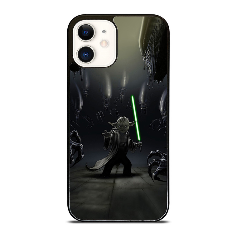 YODA VS ALIENS iPhone 12 Case