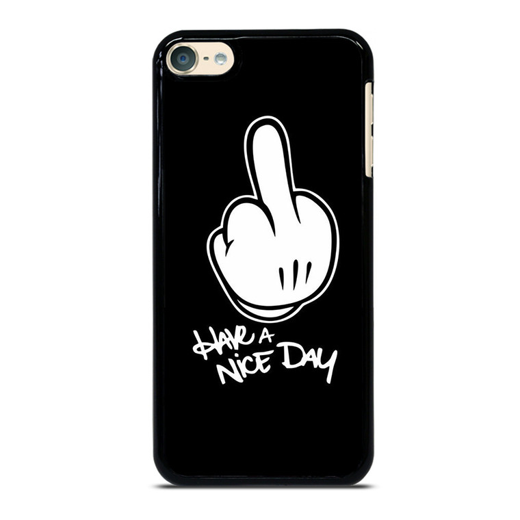 MICKEY MOUSE MIDDLE FINGER DISNEY iPod Touch 6 Case