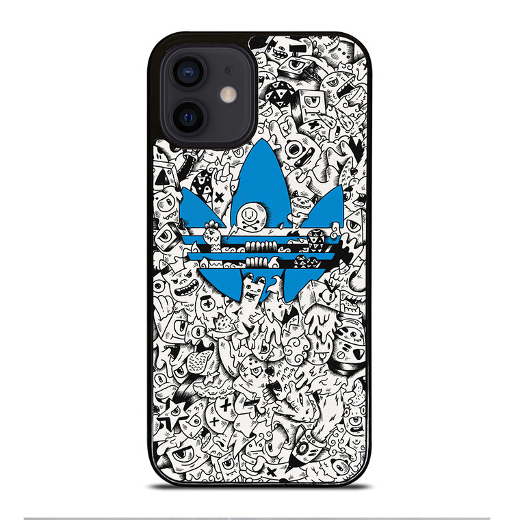 ADIDAS DOODLE DESIGN iPhone 12 Mini Case
