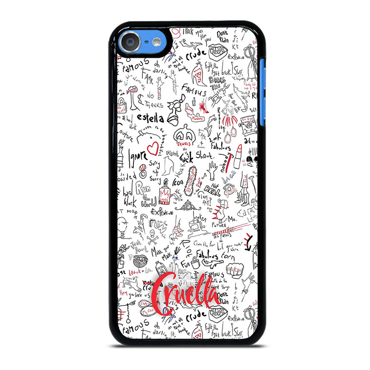 CRUELLA DEVILLE GRAFFITY iPod Touch 7 Case