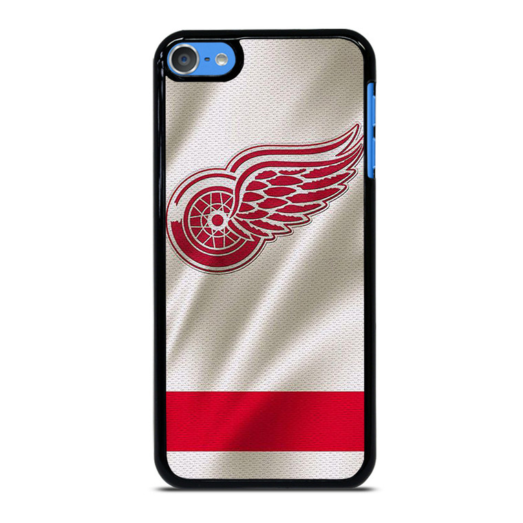 DETROIT RED WINGS HOCKEY TEAM JERSEY LOGO iPod Touch 7 Case