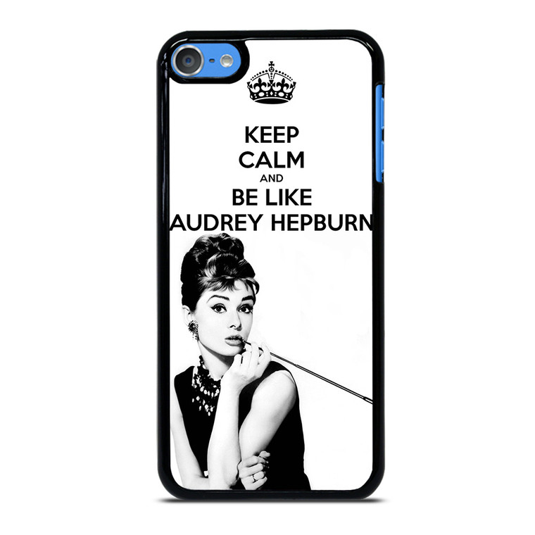 KEEP CALM AUDREY HEPBURN iPod Touch 7 Case