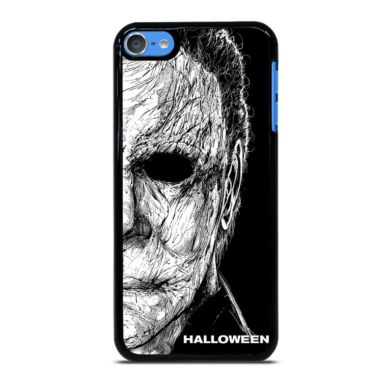 MICHAEL MYERS FACE HALLOWEEN FACE ART iPod Touch 7 Case