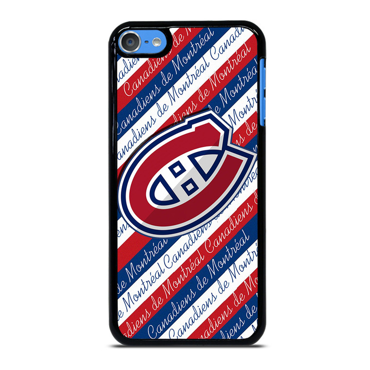 MONTREAL CANADIENS HOCKEY LOGO EMBLEM iPod Touch 7 Case